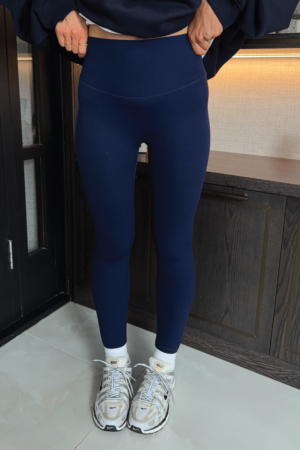 Glamify navy buttery soft legging